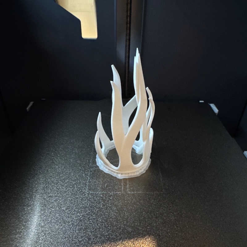 3D printed Shadowheart cosplay hair piece